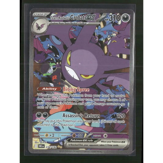 Team Rocket’s Crobat ex SV10: Destined Rivals #234/182 - Trading Card