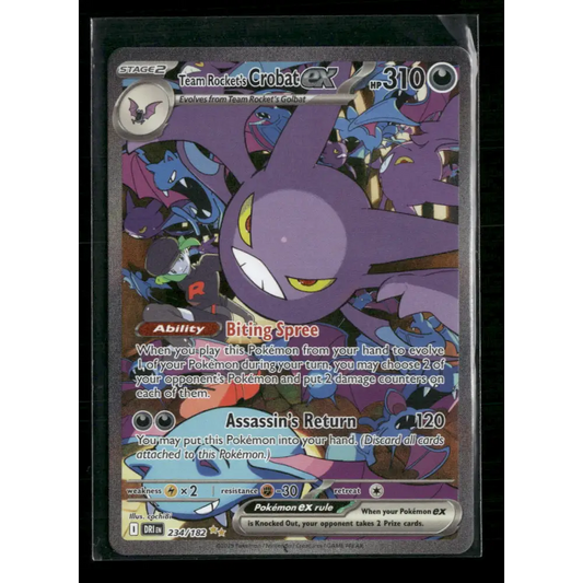 Team Rocket’s Crobat ex SV10: Destined Rivals #234/182 - Trading Card