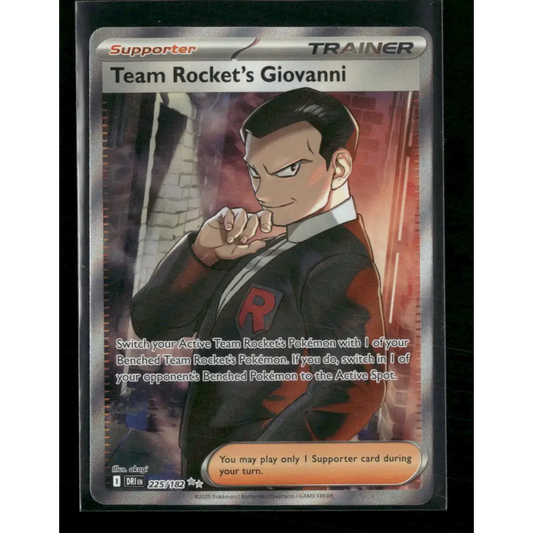 Team Rocket’s Giovanni SV10: Destined Rivals #225/182 - Trading Card