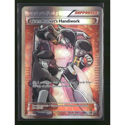 Team Rocket’s Handiwork (Full Art) XY - Fates Collide #124/124 - Trading Card