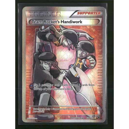 Team Rocket’s Handiwork (Full Art) XY - Fates Collide #124/124 - Trading Card