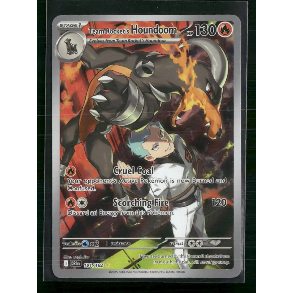 Team Rocket’s Houndoom SV10: Destined Rivals #191/182 - Trading Card