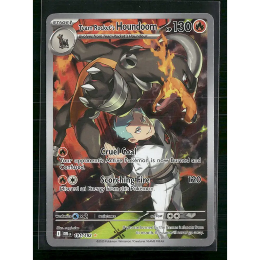 Team Rocket’s Houndoom SV10: Destined Rivals #191/182 - Trading Card