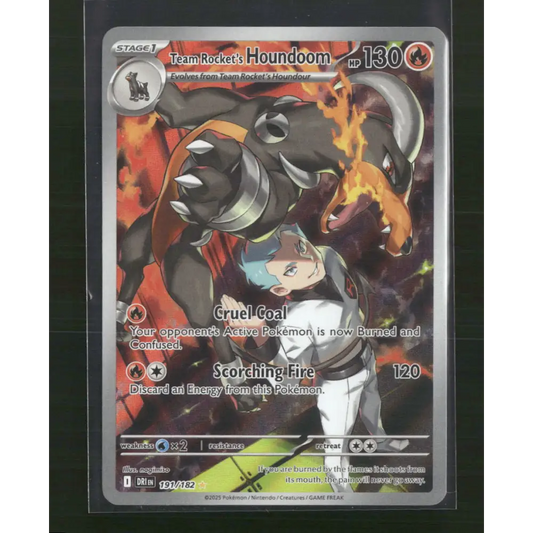 Team Rocket’s Houndoom SV10: Destined Rivals #191/182 - Trading Card