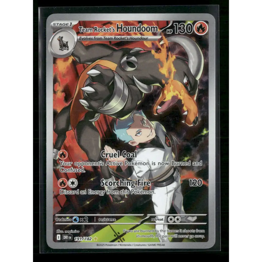 Team Rocket’s Houndoom SV10: Destined Rivals #191/182 - Trading Card
