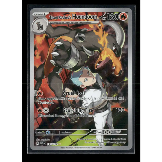 Team Rocket’s Houndoom SV10: Destined Rivals #191/182 - Trading Card