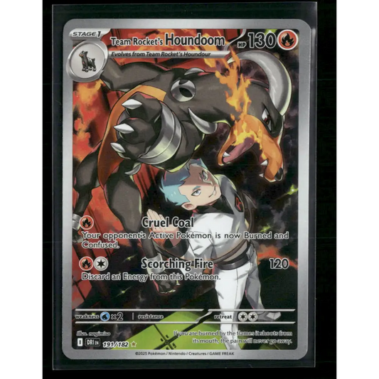 Team Rocket’s Houndoom SV10: Destined Rivals #191/182 - Trading Card