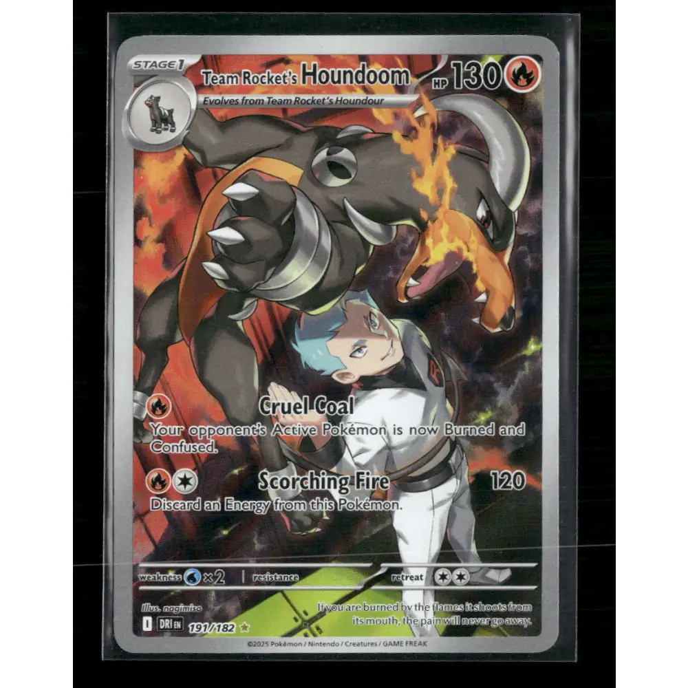 Team Rocket’s Houndoom SV10: Destined Rivals #191/182 - Trading Card