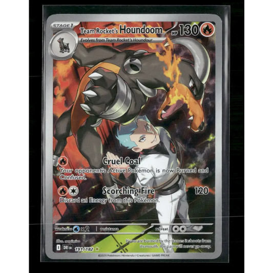 Team Rocket’s Houndoom SV10: Destined Rivals #191/182 - Trading Card