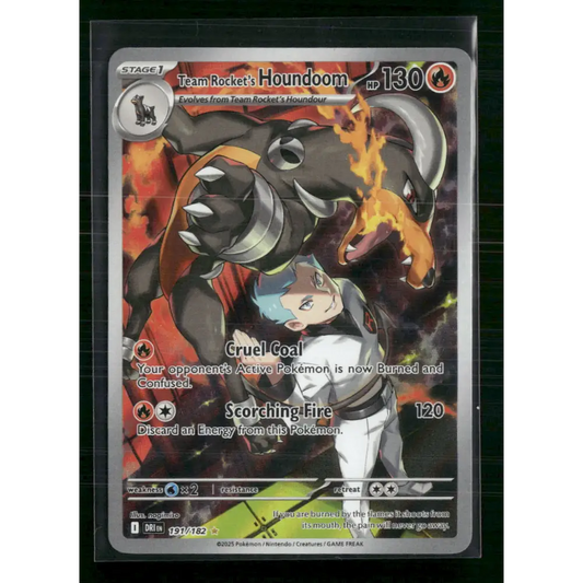 Team Rocket’s Houndoom SV10: Destined Rivals #191/182 - Trading Card