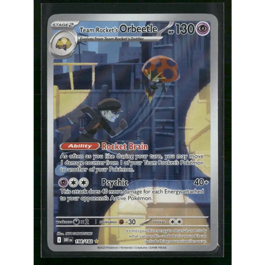 Team Rocket’s Orbeetle SV10: Destined Rivals #198/182 - Trading Card