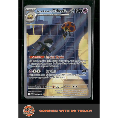 Team Rocket’s Orbeetle SV10: Destined Rivals #198/182 - Trading Card