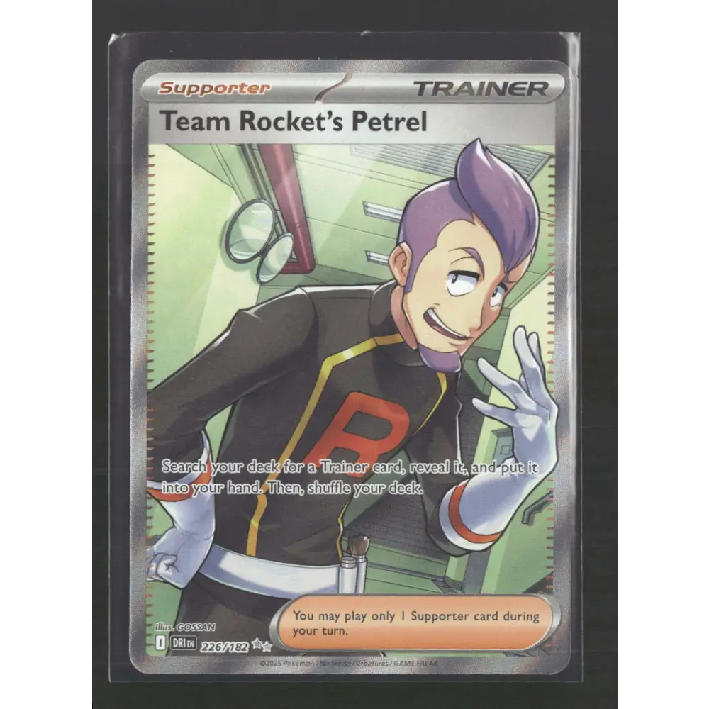 Team Rocket’s Petrel SV10: Destined Rivals #226/182 - Trading Card