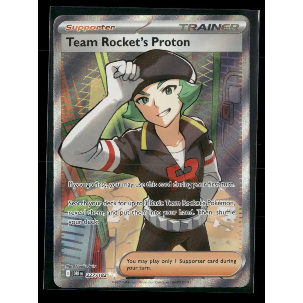 Team Rocket’s Proton SV10: Destined Rivals #227/182 - Trading Card