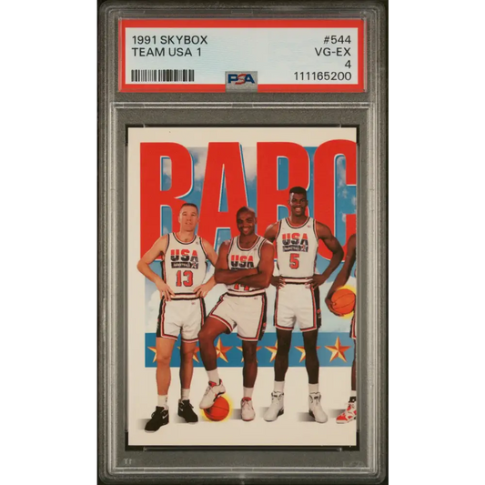 Team Usa 1 1991 Skybox #544 PSA 4
