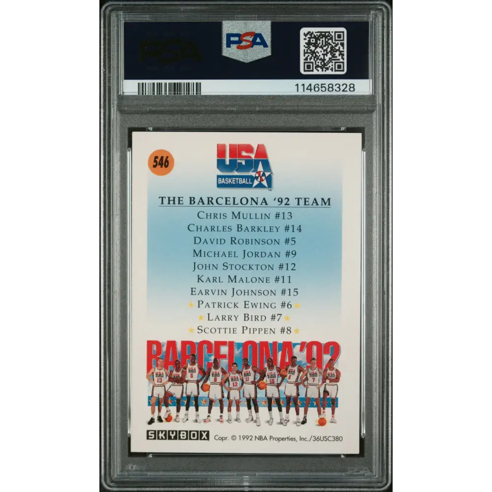 Team Usa 3 1991 Skybox #546 PSA 9