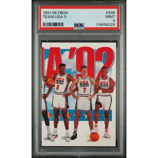 Team Usa 3 1991 Skybox #546 PSA 9