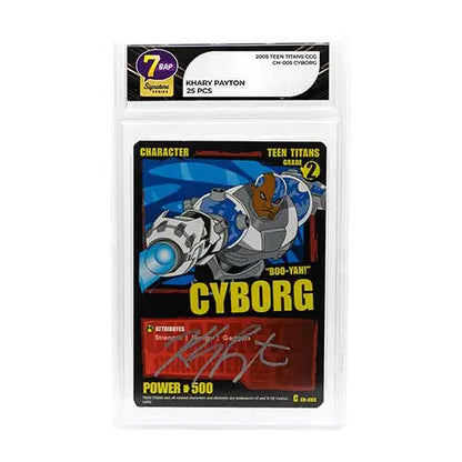 Teen Titans Go! Signature Series - Khary Payton Card - nodiscount