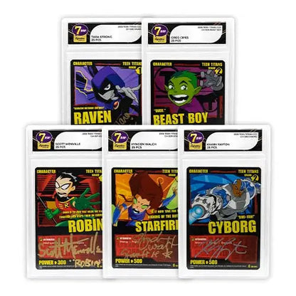 Teen Titans Go! Signature Series - Set of 5 Cards - nodiscount