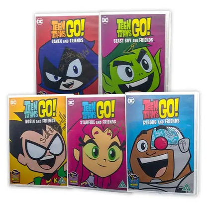 Teen Titans Go! Signature Series - Set of 5 Individual DVDs - nodiscount