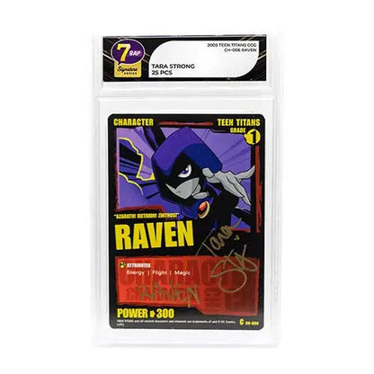 Teen Titans Go! Signature Series - Tara Strong Card - nodiscount