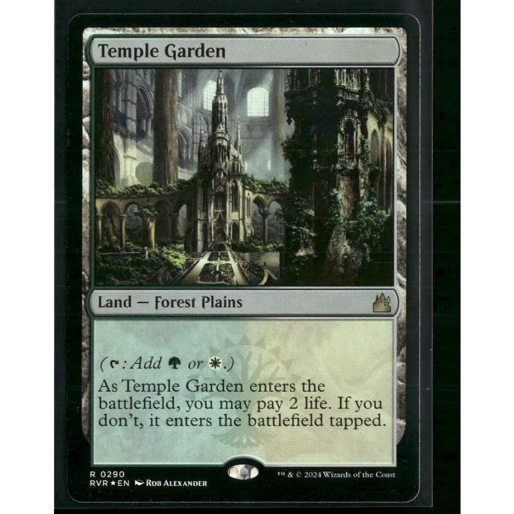 Temple Garden Ravnica Remastered #290 Foil - Trading Card