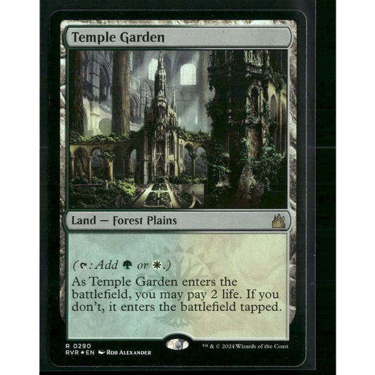 Temple Garden Ravnica Remastered #290 Foil - Trading Card