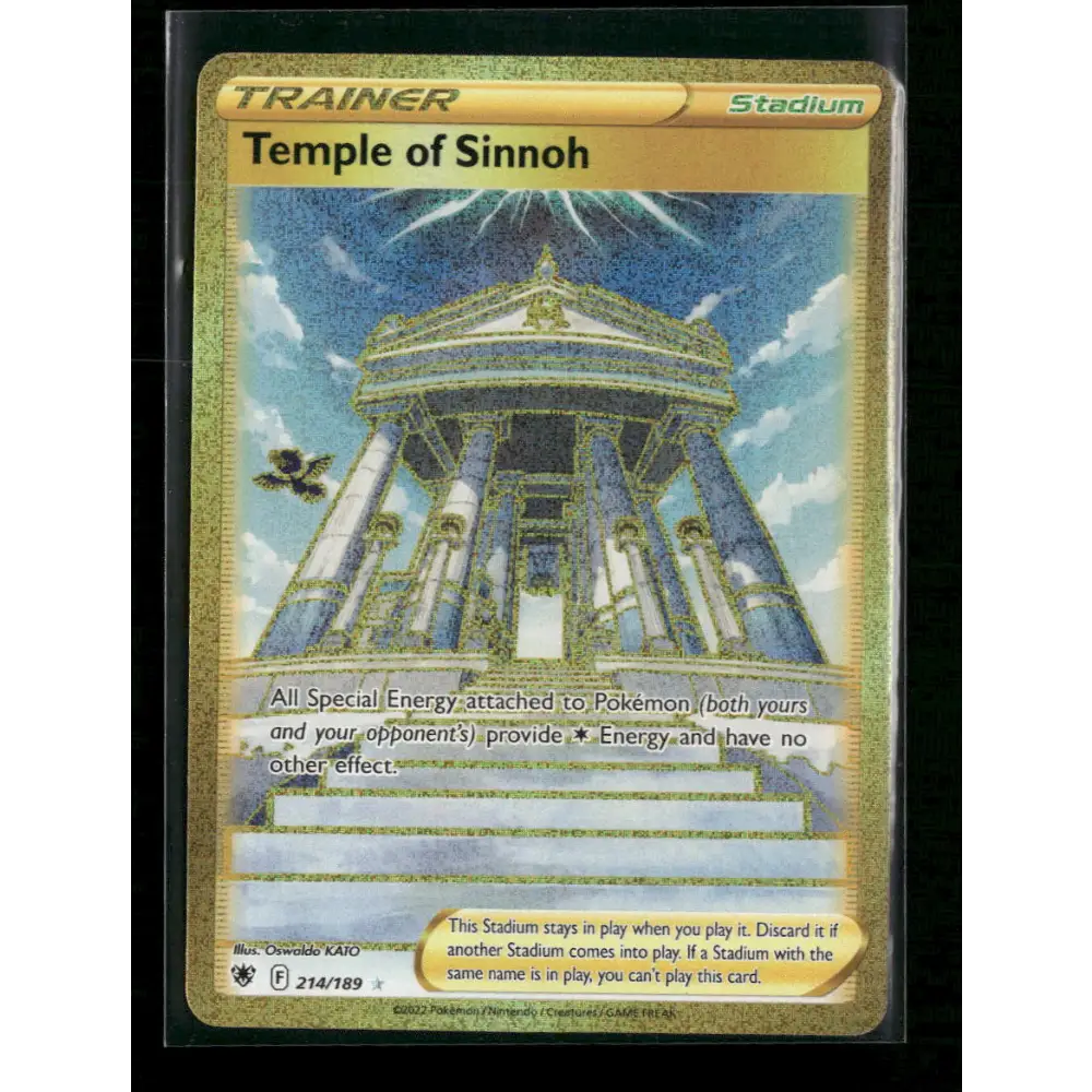 Temple of Sinnoh (Secret) SWSH10: Astral Radiance #214/189 - Trading Card