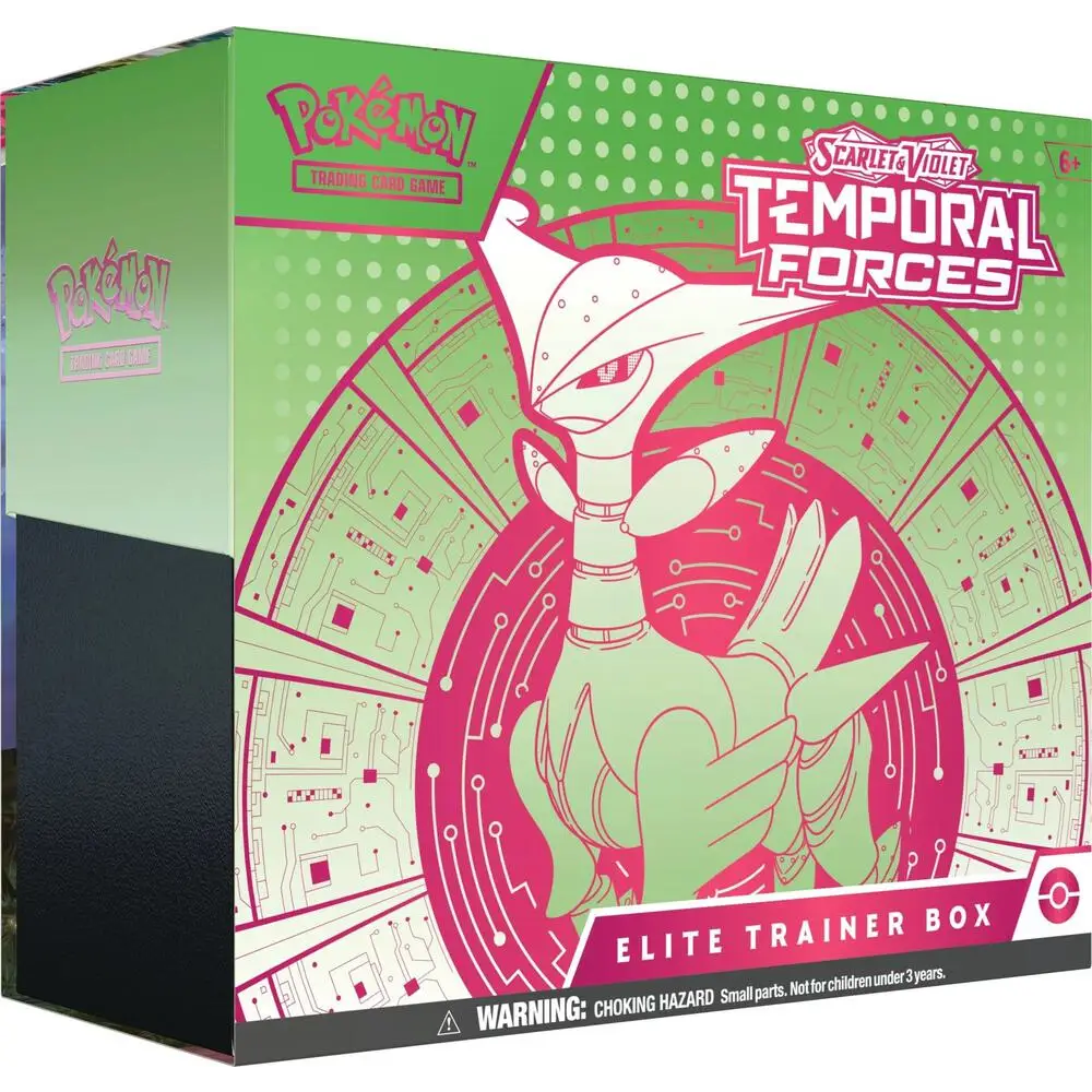 Temporal Forces Elite Trainer Box - SV05: Temporal Forces (TEF) - Iron Leaves