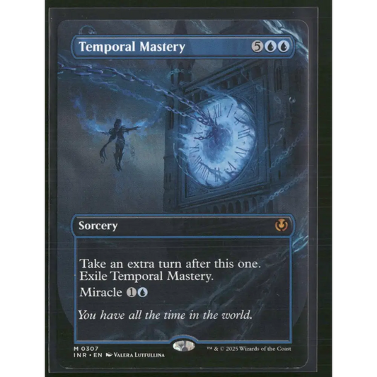 Temporal Mastery (Borderless) Innistrad Remastered #307 - Trading Card
