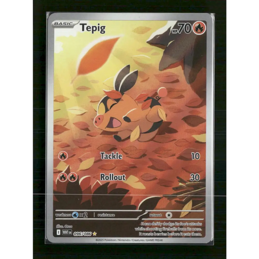 Tepig SV: White Flare #096/086 - Trading Card