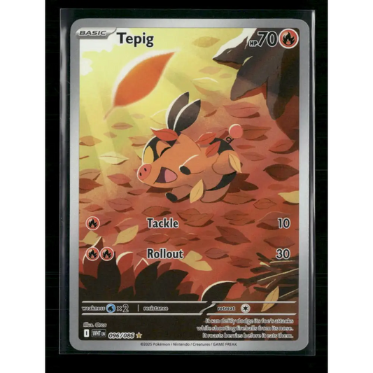 Tepig SV: White Flare #096/086 - Trading Card