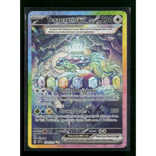 Terapagos ex SV07: Stellar Crown #170/142 - Trading Card