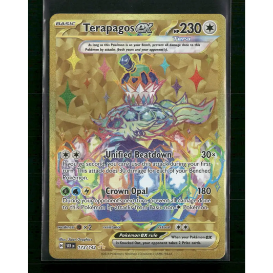 Terapagos ex SV07: Stellar Crown #173/142 - Trading Card