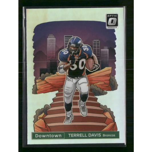 Terrell Davis 2024 Donruss Optic #24 Downtown! - Trading Card
