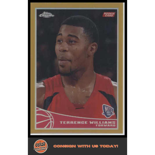 Terrence Williams 2009-10 Topps #109 Gold #/50 - Trading Card