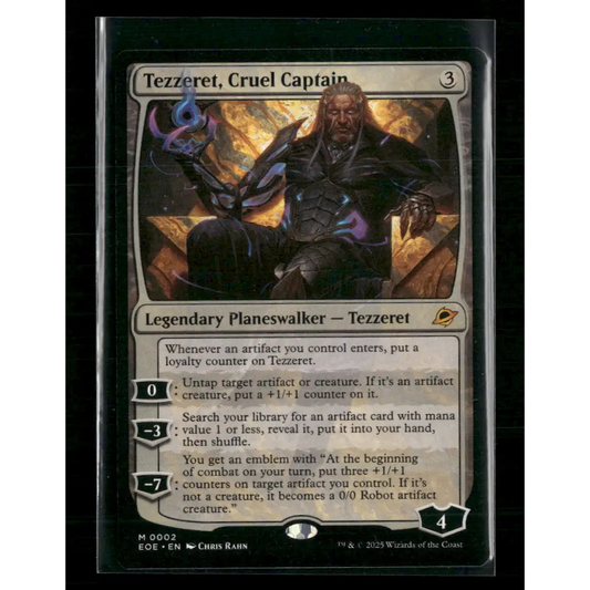 Tezzeret Cruel Captain Edge of Eternities #2 - Trading Card