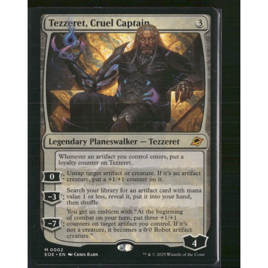 Tezzeret Cruel Captain Edge of Eternities #2 - Trading Card