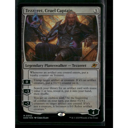 Tezzeret Cruel Captain Edge of Eternities #2 - Trading Card