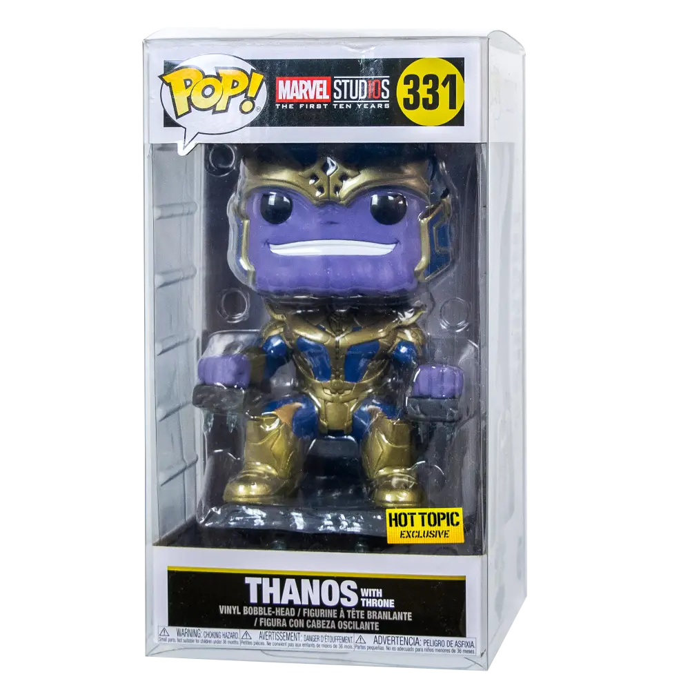 Thanos on Throne PopShield Protectors - PS FUNKO