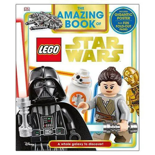 The Amazing Book of LEGO Star Wars Hardcover Book - Toys & Games