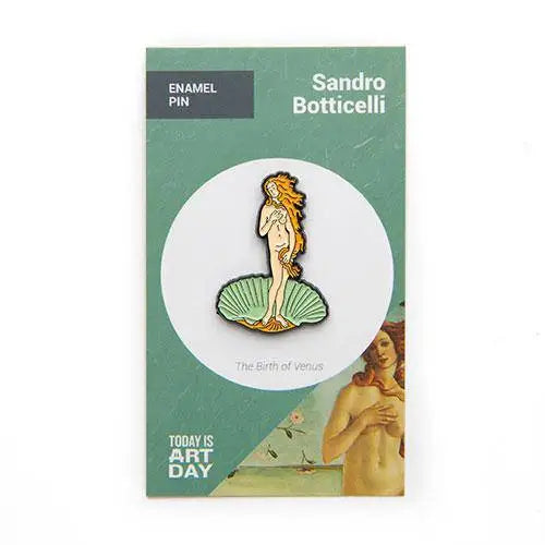 The Birth of Venus Enamel Pin - Today is Art Day - Toys & Games