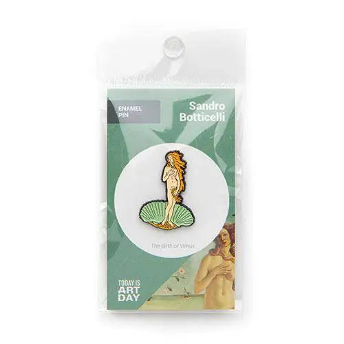 The Birth of Venus Enamel Pin - Today is Art Day - Toys & Games