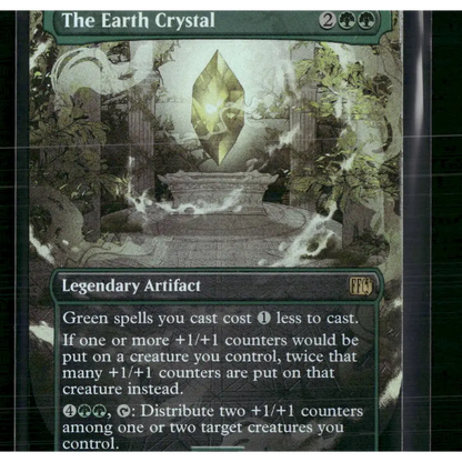 The Earth Crystal (Borderless) FINAL FANTASY #342 - Trading Card