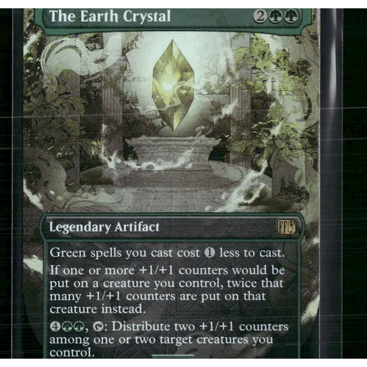 The Earth Crystal (Borderless) FINAL FANTASY #342 - Trading Card