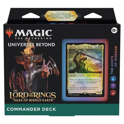 The Lord of the Rings: Tales of Middle-earth Commander Deck - The Hosts of Mordor