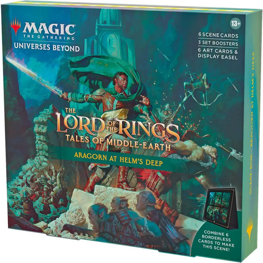 The Lord of the Rings: Tales of Middle-earth Scene Box - Universes Beyond - Aragorn at Helm’s Deep