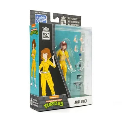 The Loyal Subjects BST AXN Teenage Mutant Ninja Turtles 5-Inch Action Figure - Select Figure(s) - April O’Neil - Toys &
