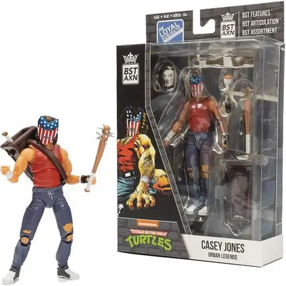 The Loyal Subjects BST AXN Teenage Mutant Ninja Turtles 5-Inch Action Figure - Select Figure(s) - Casey Jones Urban