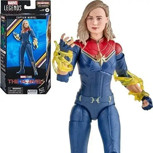 The Marvels Marvel Legends Collection 6-Inch Action Figures Wave 1 - Select Figure(s) - Captain Marvel - Action & Toy